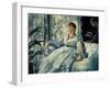 Reading, 1865-Edouard Manet-Framed Giclee Print