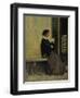 Reading, 1866-67-Silvestro Lega-Framed Giclee Print