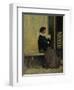 Reading, 1866-67-Silvestro Lega-Framed Giclee Print