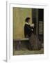 Reading, 1866-67-Silvestro Lega-Framed Giclee Print