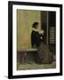 Reading, 1866-67-Silvestro Lega-Framed Giclee Print