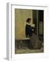 Reading, 1866-67-Silvestro Lega-Framed Giclee Print