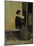 Reading, 1866-67-Silvestro Lega-Mounted Giclee Print