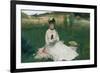 Reading, 1873 (Oil on Canvas)-Berthe Morisot-Framed Giclee Print