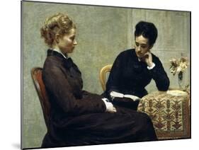 Reading, 1877-Henri Fantin-Latour-Mounted Giclee Print