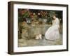 Reading, 1888-Childe Hassam-Framed Premium Giclee Print