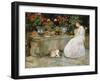 Reading, 1888-Childe Hassam-Framed Premium Giclee Print