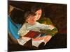 Reading, 2004-Daniel Clarke-Mounted Giclee Print