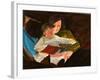 Reading, 2004-Daniel Clarke-Framed Giclee Print