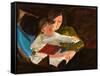 Reading, 2004-Daniel Clarke-Framed Stretched Canvas
