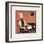 Reading a Letter-Hu Yongkai-Framed Giclee Print