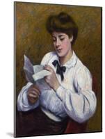 Reading a Letter-Federico Zandomeneghi-Mounted Giclee Print