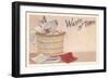 Reading, a Waste of Time-null-Framed Art Print