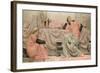 Reading Aloud, 1884-Albert Joseph Moore-Framed Giclee Print