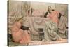 Reading Aloud, 1884-Albert Joseph Moore-Stretched Canvas