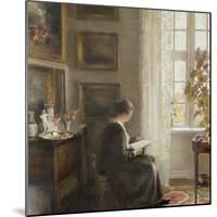 Reading by a Sunny Window-Carl Holsoe-Mounted Giclee Print