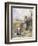 Reading by the Well-Myles Birket Foster-Framed Giclee Print