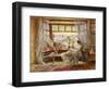 Reading by the Window, Hastings-Charles James Lewis-Framed Giclee Print