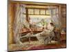 Reading by the Window, Hastings-Charles James Lewis-Mounted Giclee Print