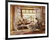 Reading by the Window, Hastings-Charles James Lewis-Framed Giclee Print