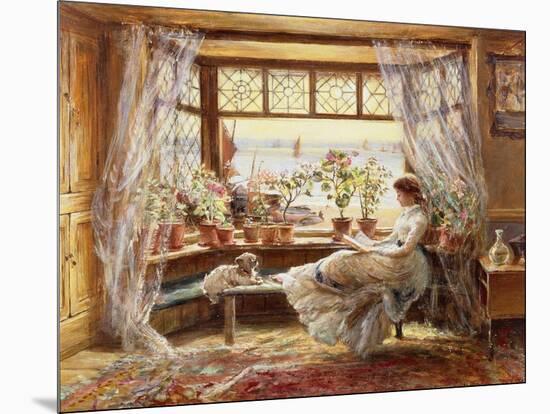 Reading by the Window, Hastings-Charles James Lewis-Mounted Giclee Print