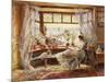 Reading by the Window, Hastings-Charles James Lewis-Mounted Giclee Print