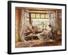 Reading by the Window, Hastings-Charles James Lewis-Framed Giclee Print