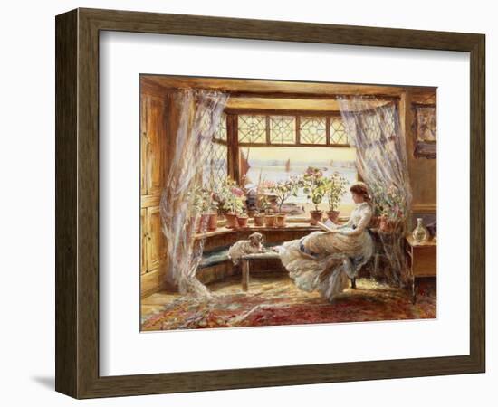 Reading by the Window, Hastings-Charles James Lewis-Framed Giclee Print