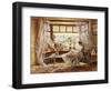 Reading by the Window, Hastings-Charles James Lewis-Framed Giclee Print