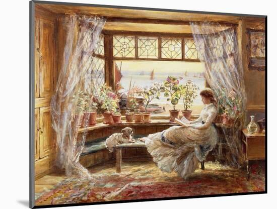 Reading by the Window, Hastings-Charles James Lewis-Mounted Giclee Print