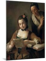 Reading, C1727-1760-Pietro Rotari-Mounted Giclee Print