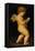 Reading Cherub-Antonio Allegri da Correggio (After)-Framed Stretched Canvas