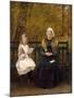 Reading for Grandmother-James Hayllar-Mounted Giclee Print