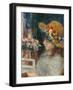 Reading Girl, 1886-Pierre-Auguste Renoir-Framed Giclee Print