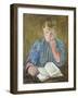 Reading Girl, 1894-Mary Cassatt-Framed Giclee Print