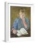 Reading Girl, 1894-Mary Cassatt-Framed Giclee Print