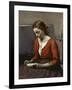 Reading Girl, C. 1845-50-Jean-Baptiste-Camille Corot-Framed Giclee Print