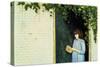 Reading Girl-Ditz-Stretched Canvas