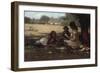 Reading in the Shadow-Kay William Blacklock-Framed Giclee Print