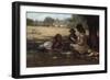 Reading in the Shadow-Kay William Blacklock-Framed Giclee Print