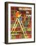 Reading Is Fun Poster-Roger Duvoisin-Framed Giclee Print