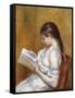 Reading; La Lecture, 1888-Pierre-Auguste Renoir-Framed Stretched Canvas