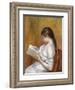 Reading; La Lecture, 1888-Pierre-Auguste Renoir-Framed Giclee Print