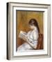 Reading; La Lecture, 1888-Pierre-Auguste Renoir-Framed Giclee Print