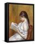 Reading; La Lecture, 1888-Pierre-Auguste Renoir-Framed Stretched Canvas