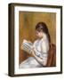 Reading; La Lecture, 1888-Pierre-Auguste Renoir-Framed Giclee Print