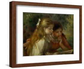 Reading (La Lecture), 1890-1895-Pierre-Auguste Renoir-Framed Giclee Print