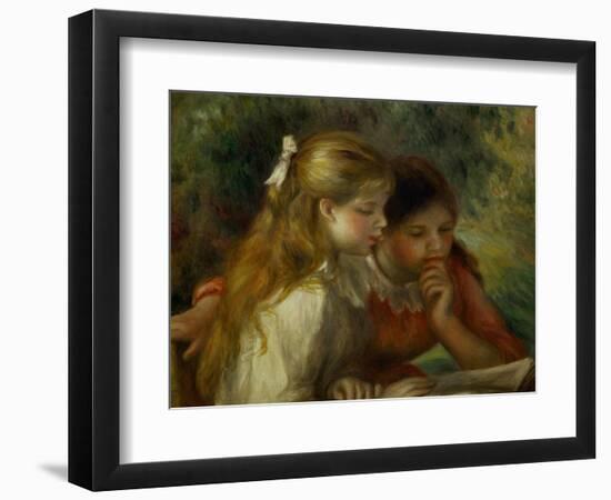 Reading (La Lecture), 1890-1895-Pierre-Auguste Renoir-Framed Giclee Print