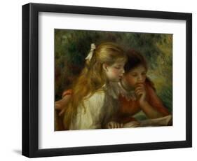 Reading (La Lecture), 1890-1895-Pierre-Auguste Renoir-Framed Giclee Print