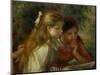 Reading (La Lecture), 1890-1895-Pierre-Auguste Renoir-Mounted Giclee Print